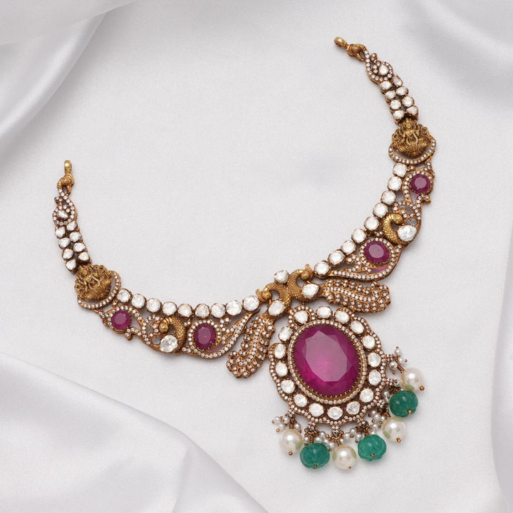 Aadhira Short Necklace Set