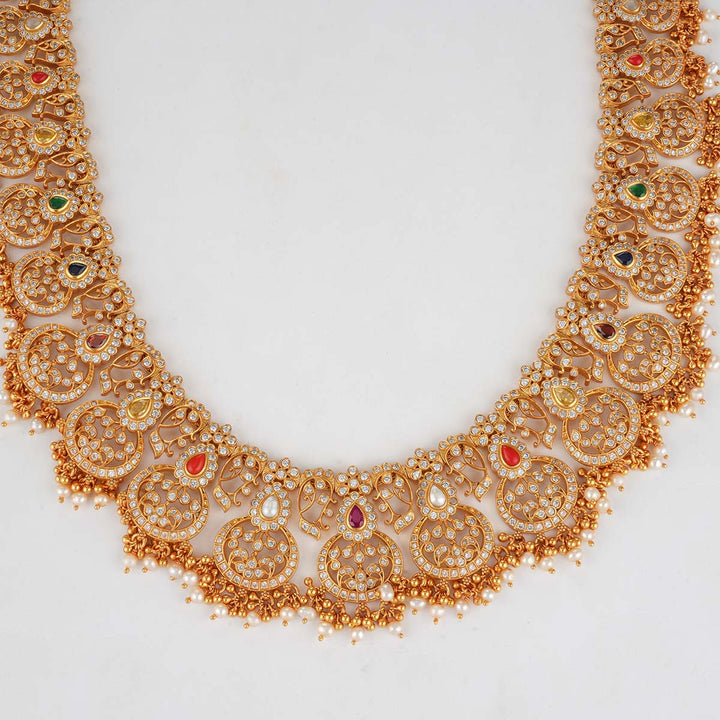 Anushka Stone Long Necklace