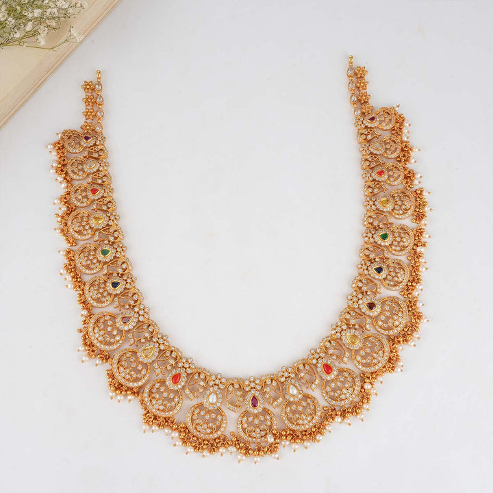 Anushka Stone Long Necklace