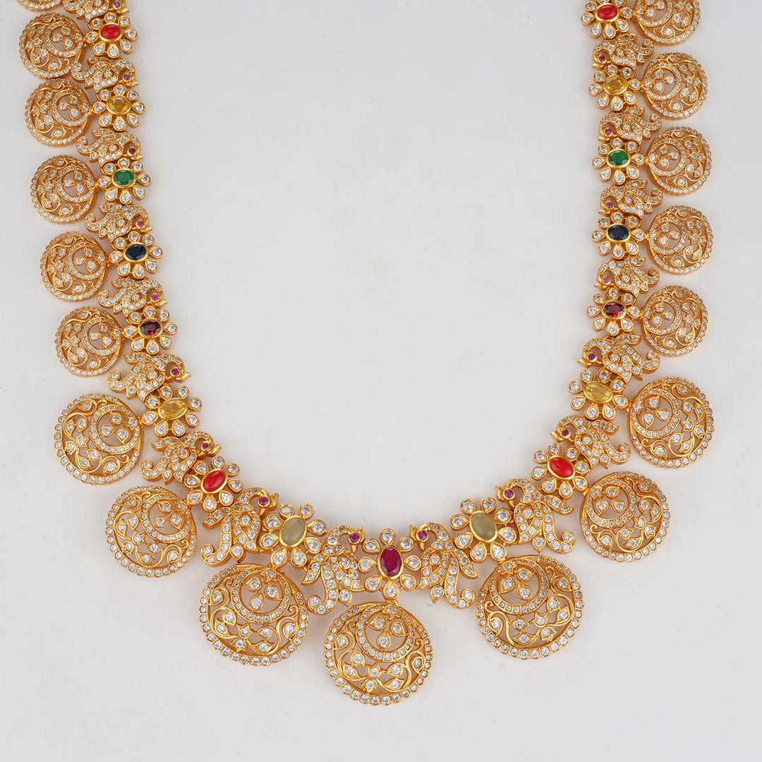 Megavathi Stone Long Necklace