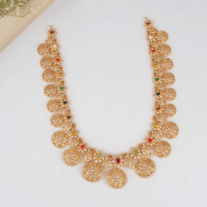 Megavathi Stone Long Necklace