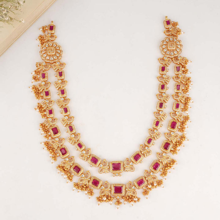 Diyavathi Stone Long Necklace