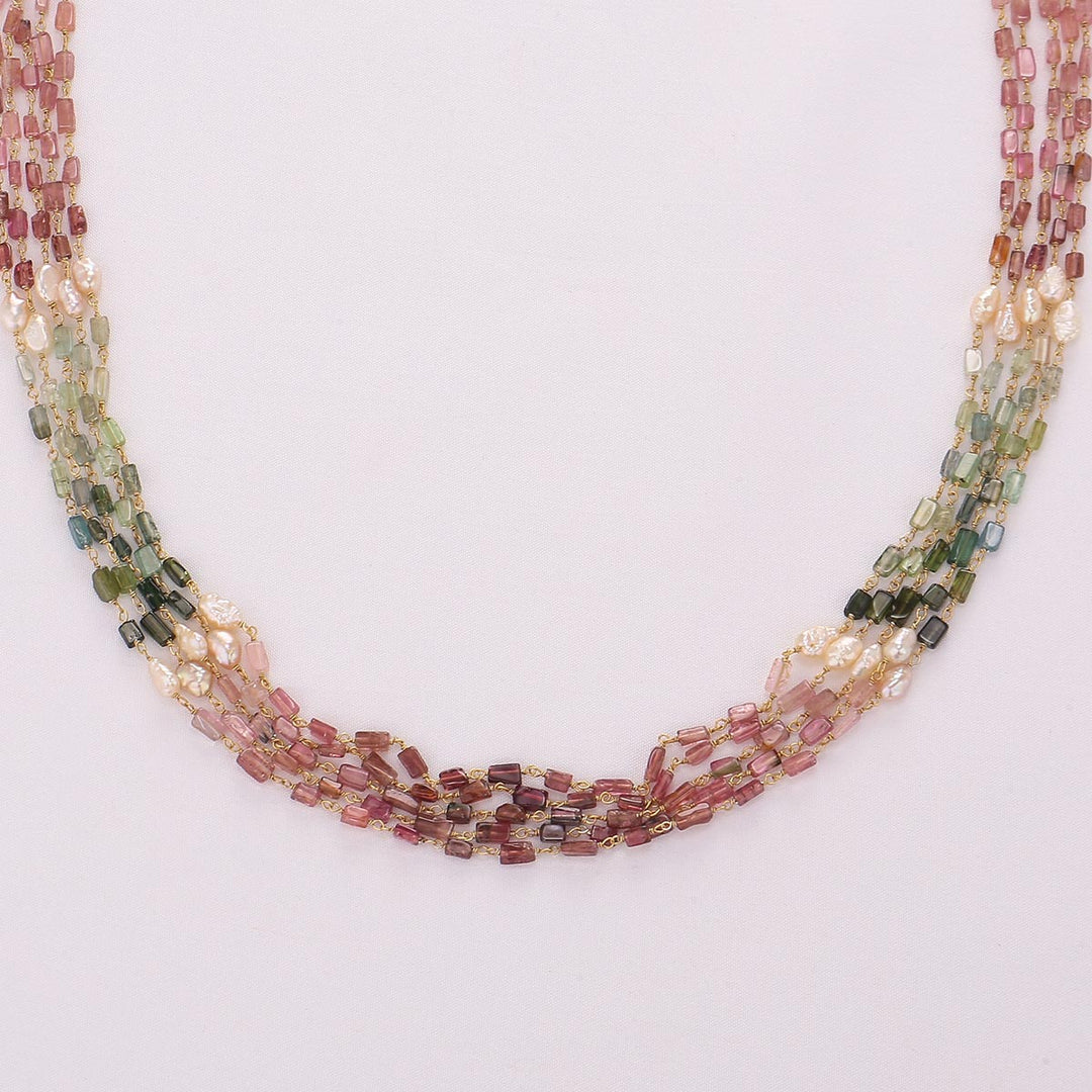 Alexa Beads Long Necklace