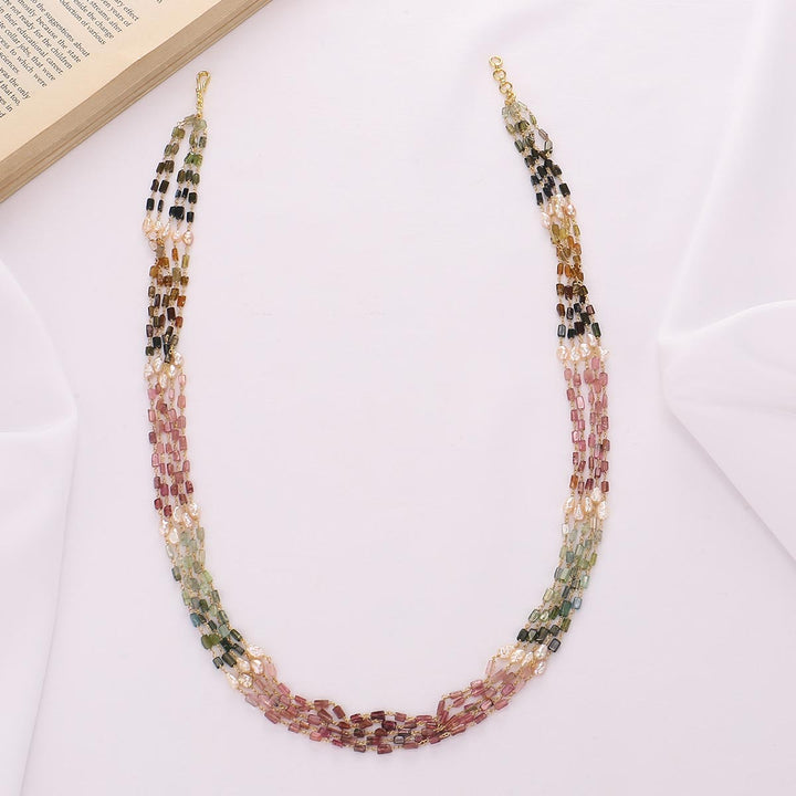 Alexa Beads Long Necklace