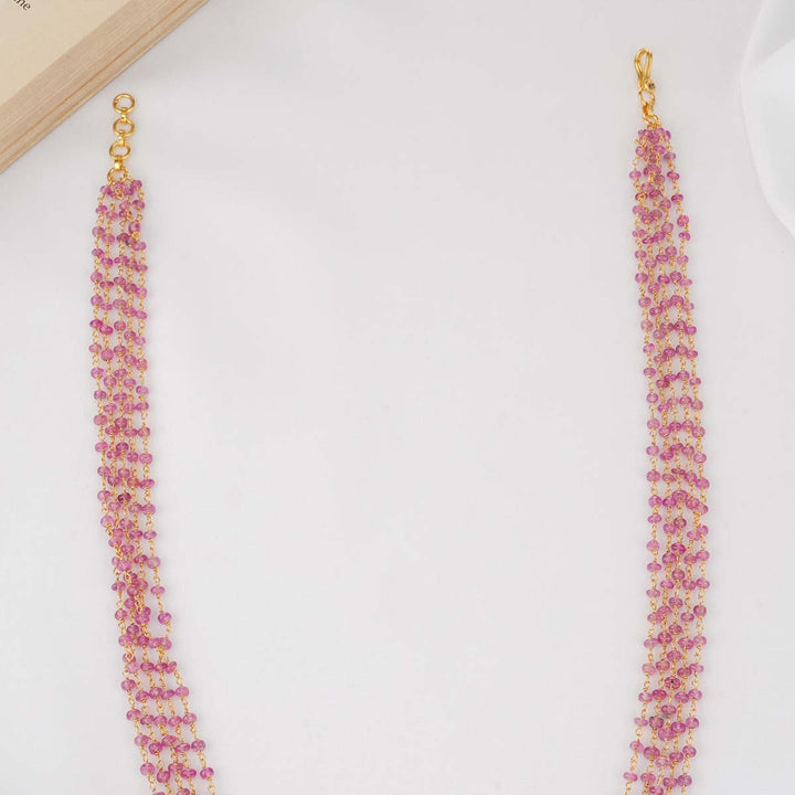 Virkitha  Beads Long Necklace