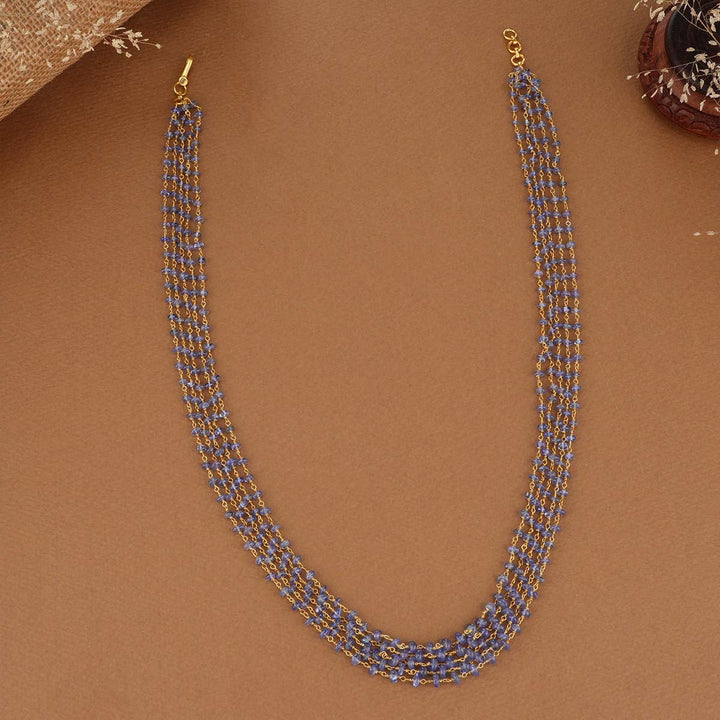 Amethyst Beads Long Necklace