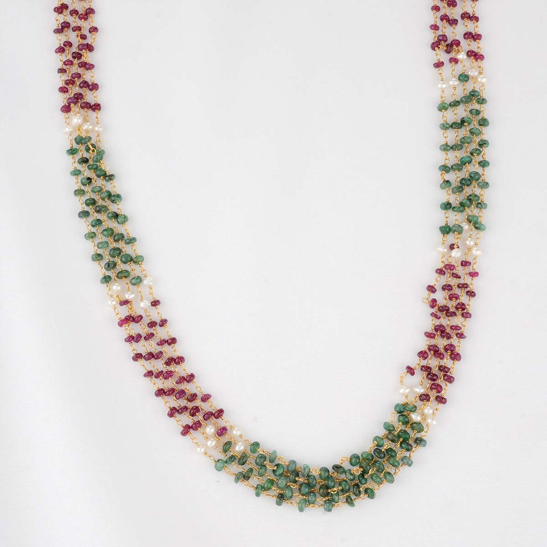 Arunika Beads Long Necklace