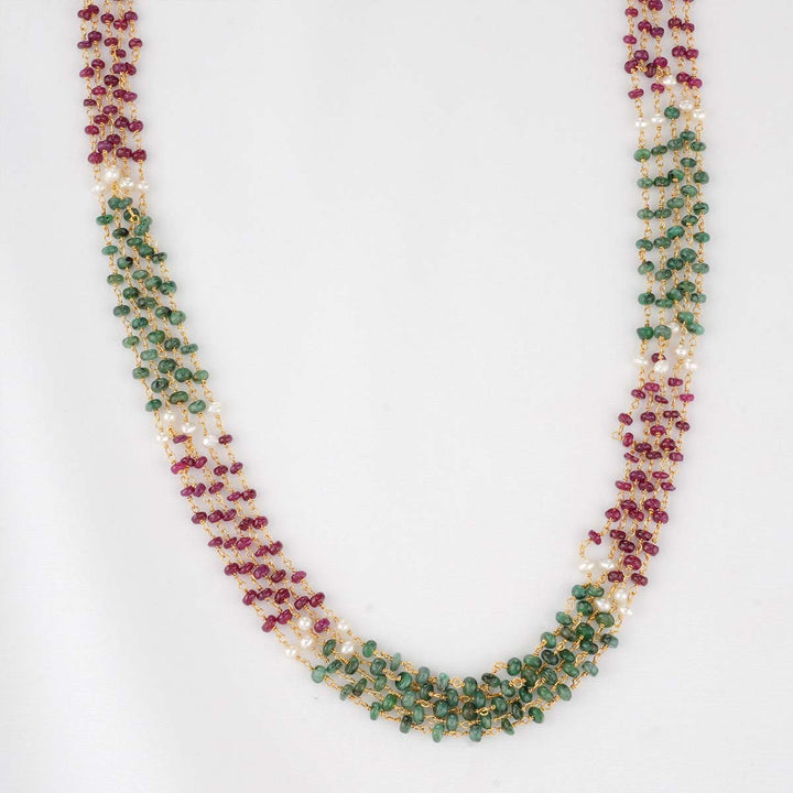 Arunika Beads Long Necklace