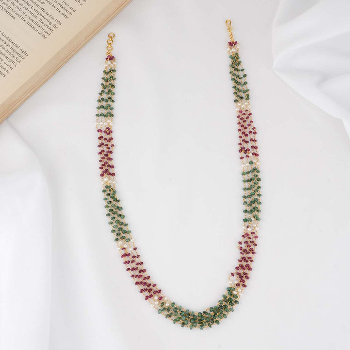 Arunika Beads Long Necklace