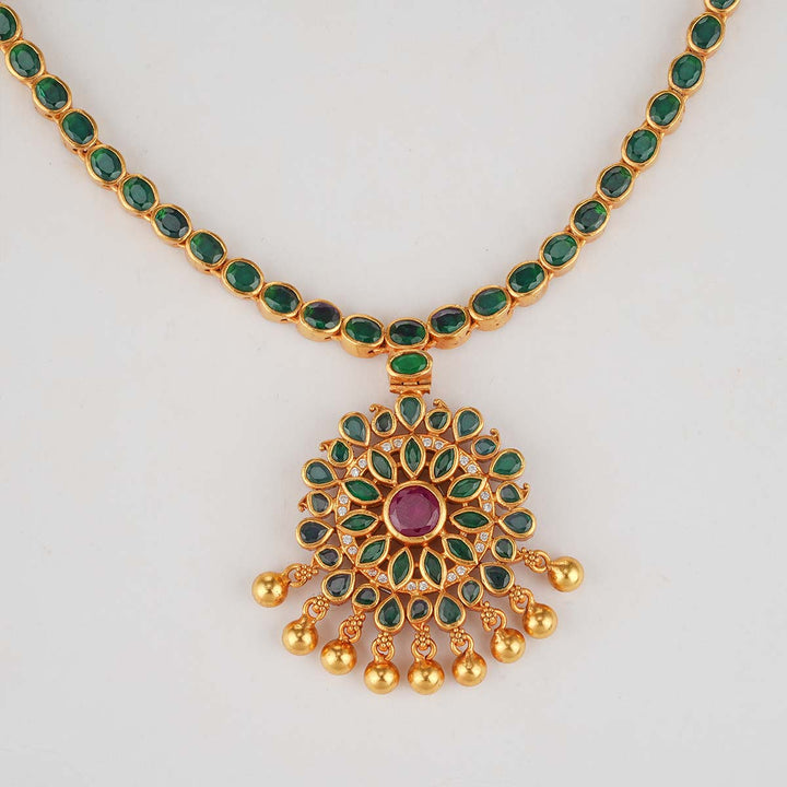 Dharani Reversible Short Necklace