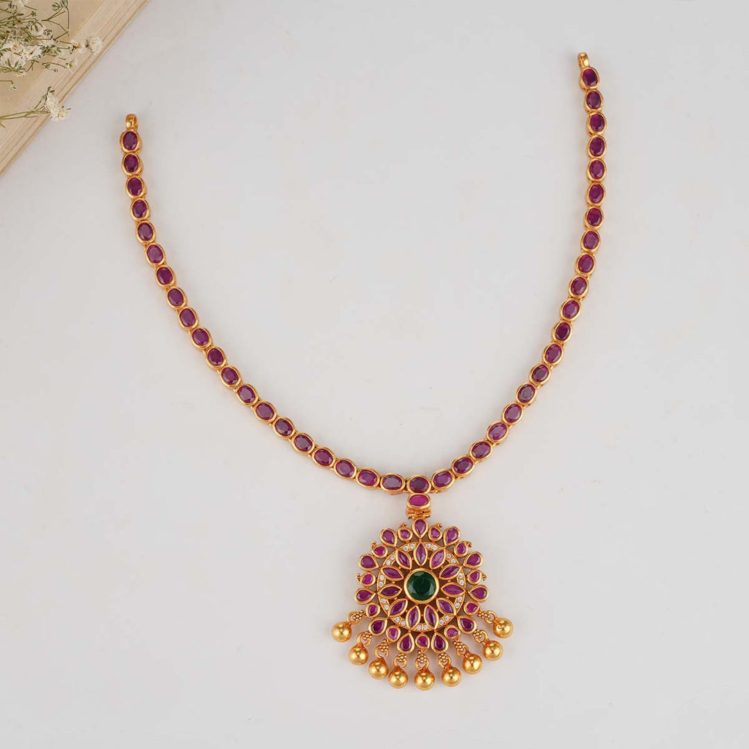 Dharani Reversible Short Necklace