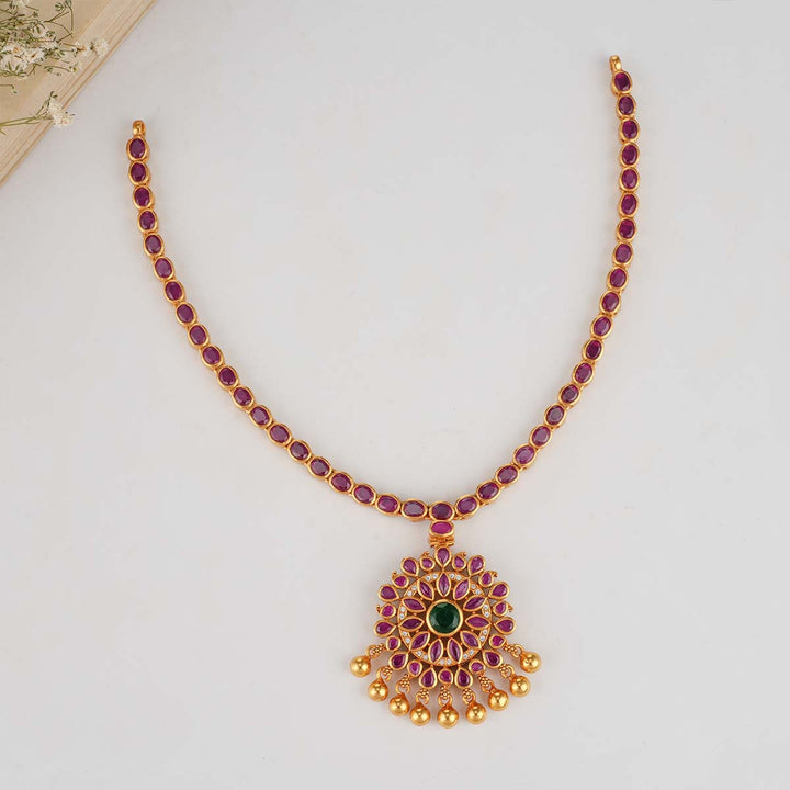 Dharani Reversible Short Necklace