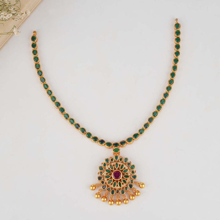 Dharani Reversible Short Necklace