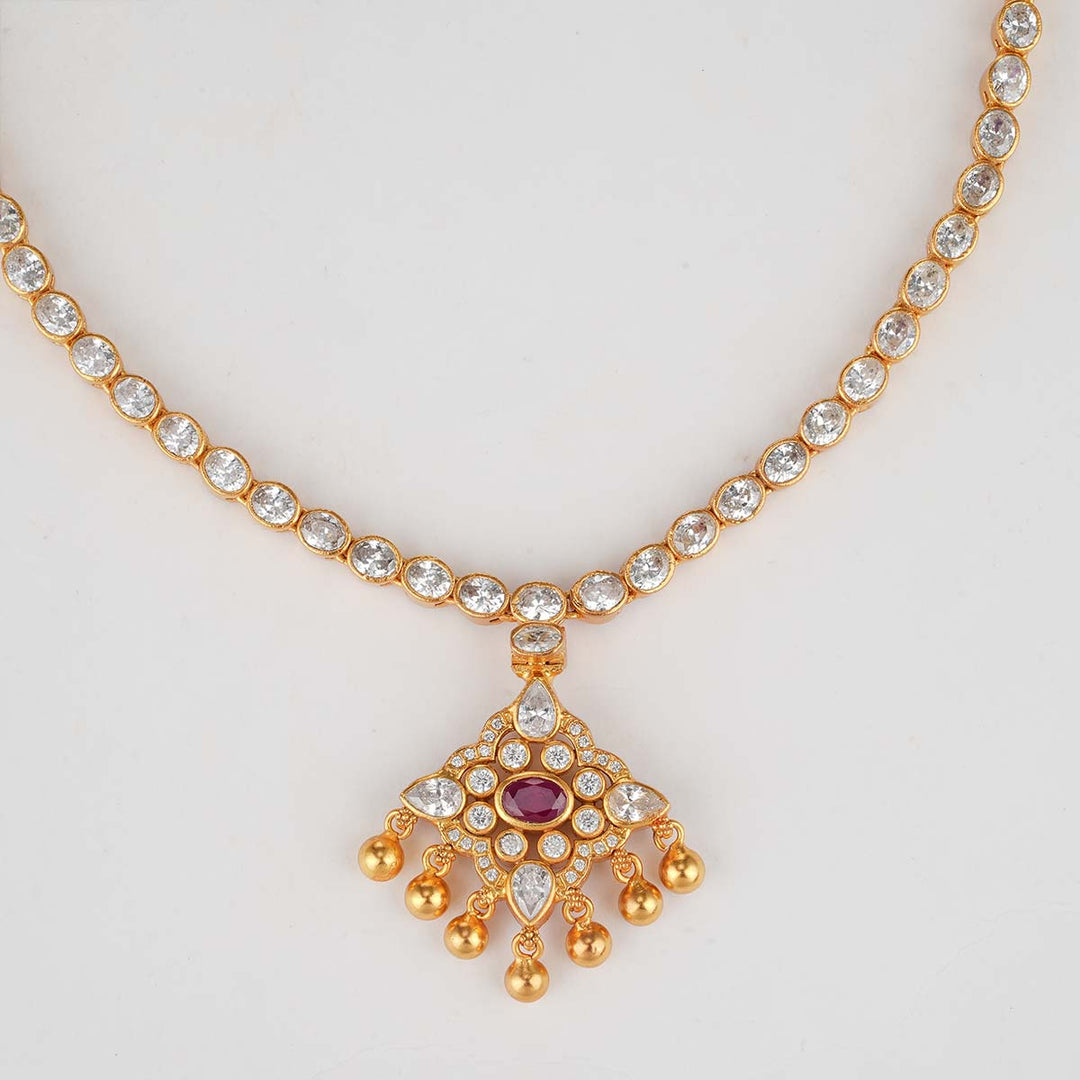Krithika Reversible Short Necklace