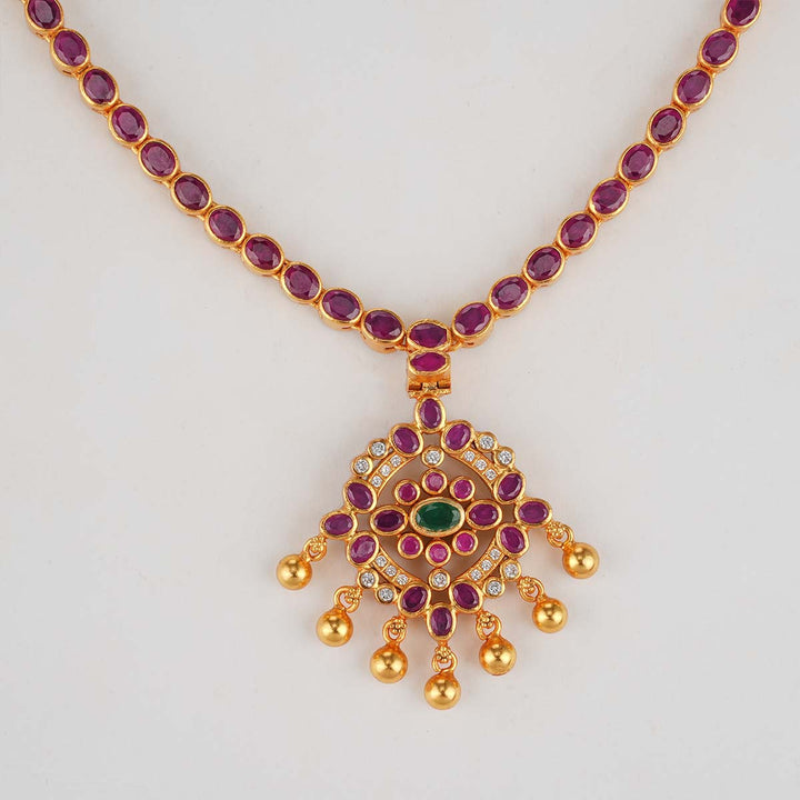 Reshma Reversible Short Necklace