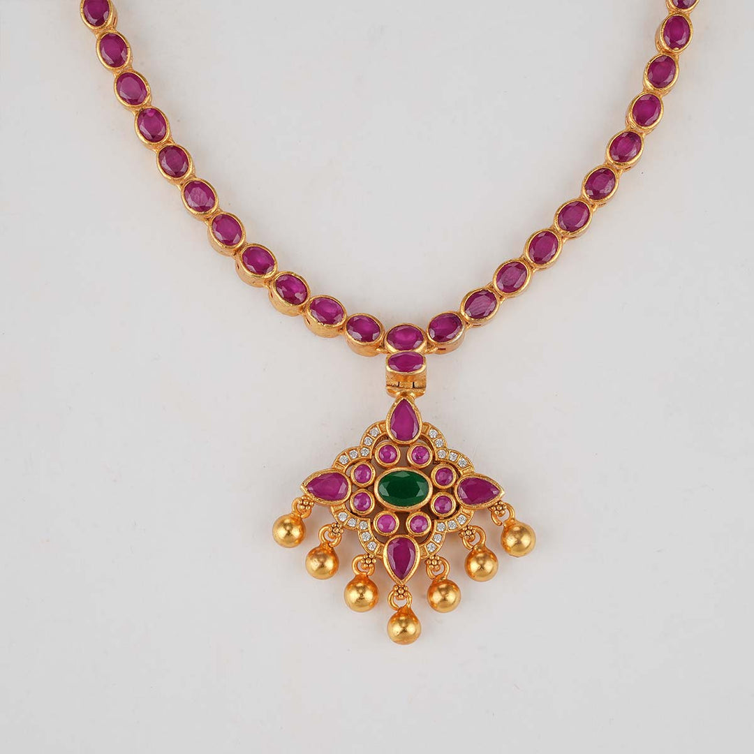 Jeevika Reversible Short Necklace