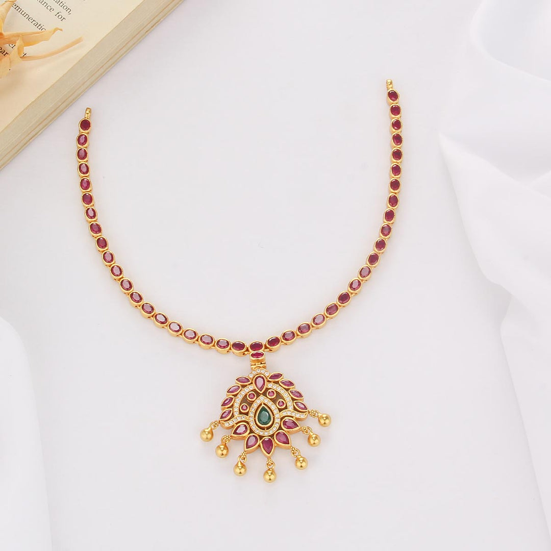 Vathathika Reversible Short Necklace