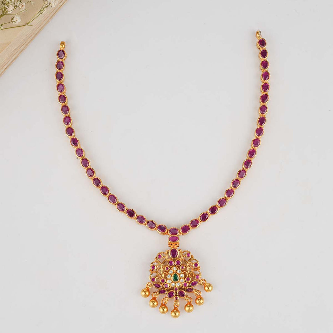 Prakalya Reversible Short Necklace