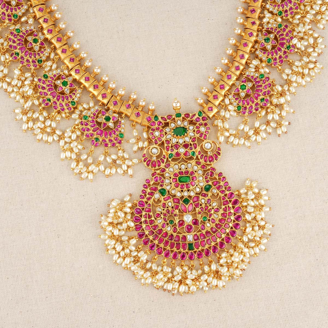 Prakthi Kundan Long Necklace