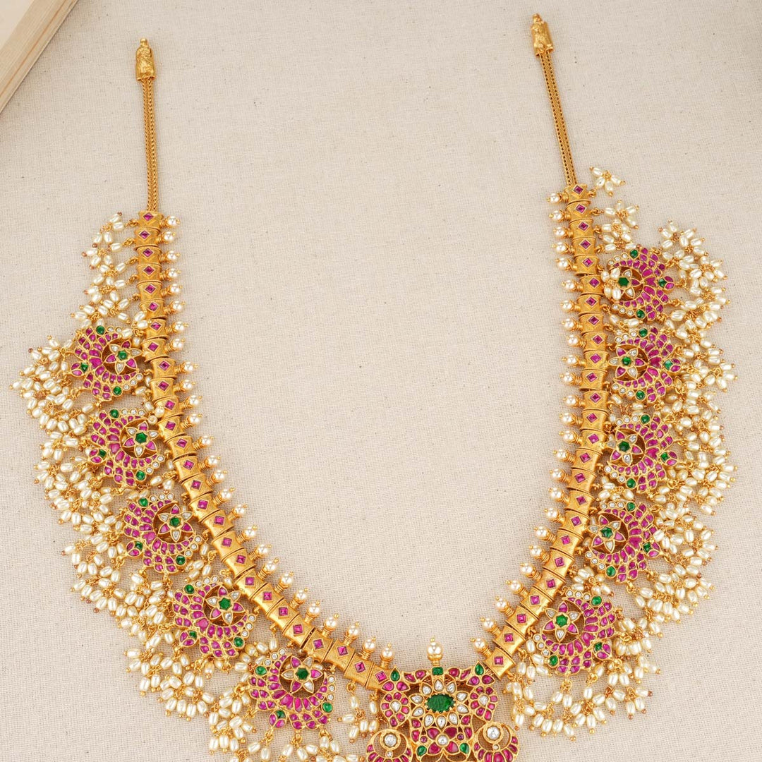 Prakthi Kundan Long Necklace