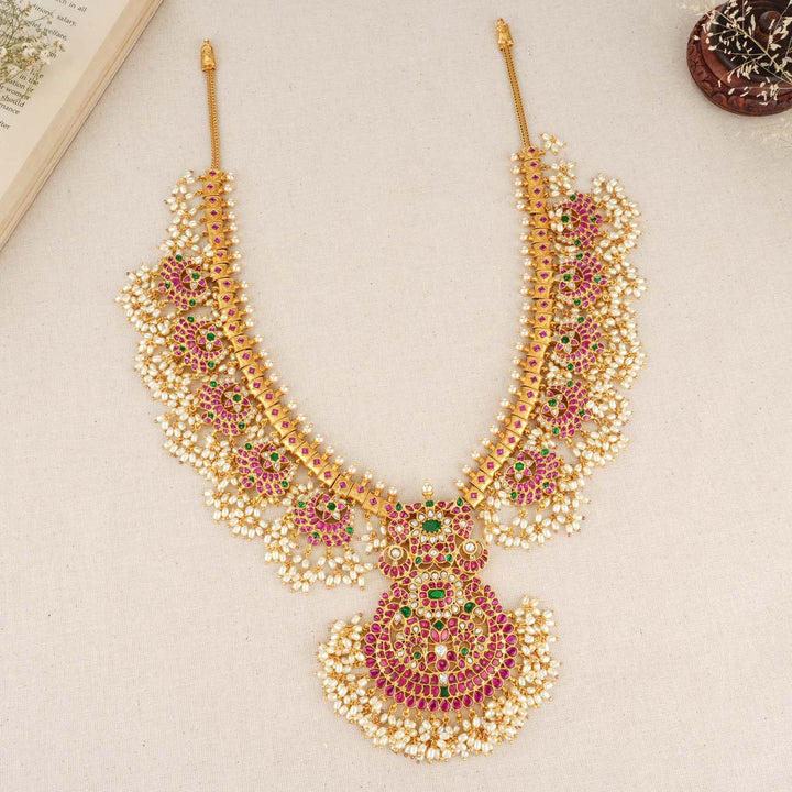 Prakthi Kundan Long Necklace