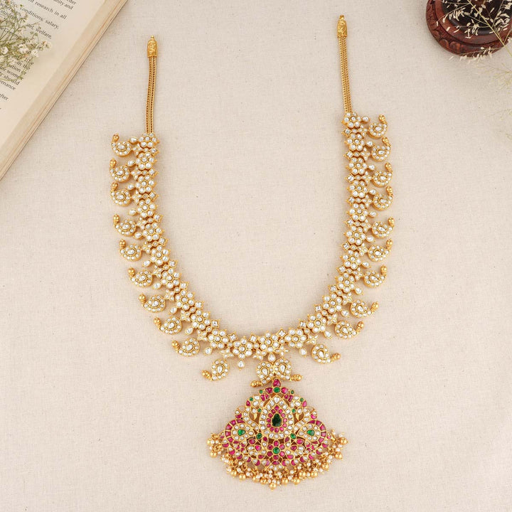 Gorgeous Mango Kundan Long Necklace