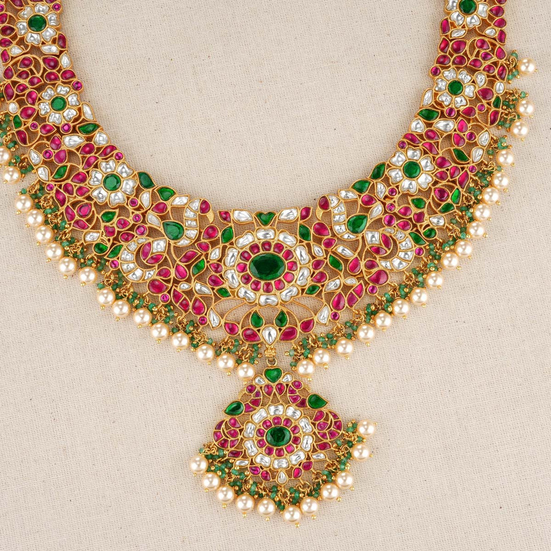 Marvellous Kundan Long Necklace