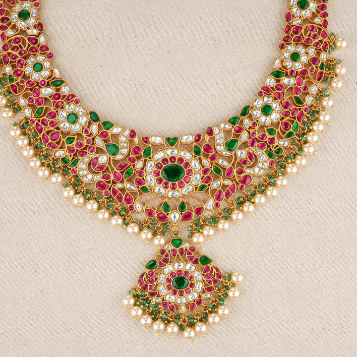 Marvellous Kundan Long Necklace