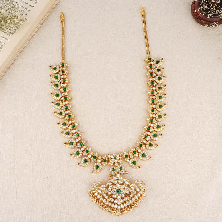 Attractive Kundan Long Necklace