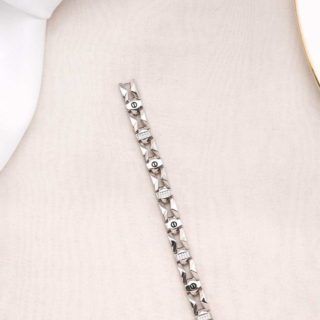 Iconic Strips Men's Bracelet