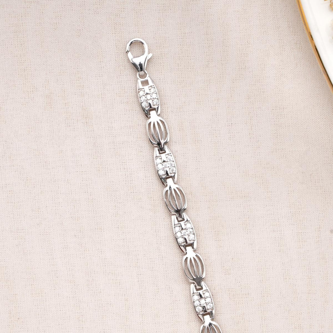 Bubble Strips Men's Bracelet