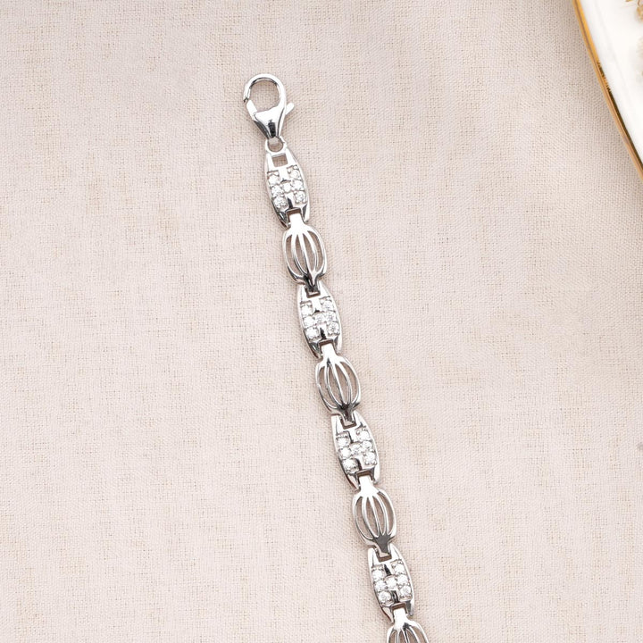 Bubble Strips Men's Bracelet