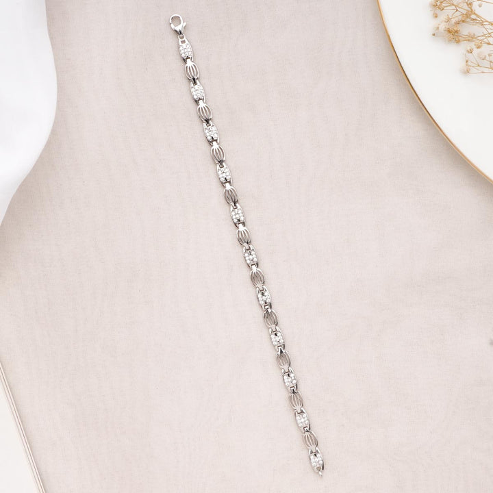 Bubble Strips Men's Bracelet