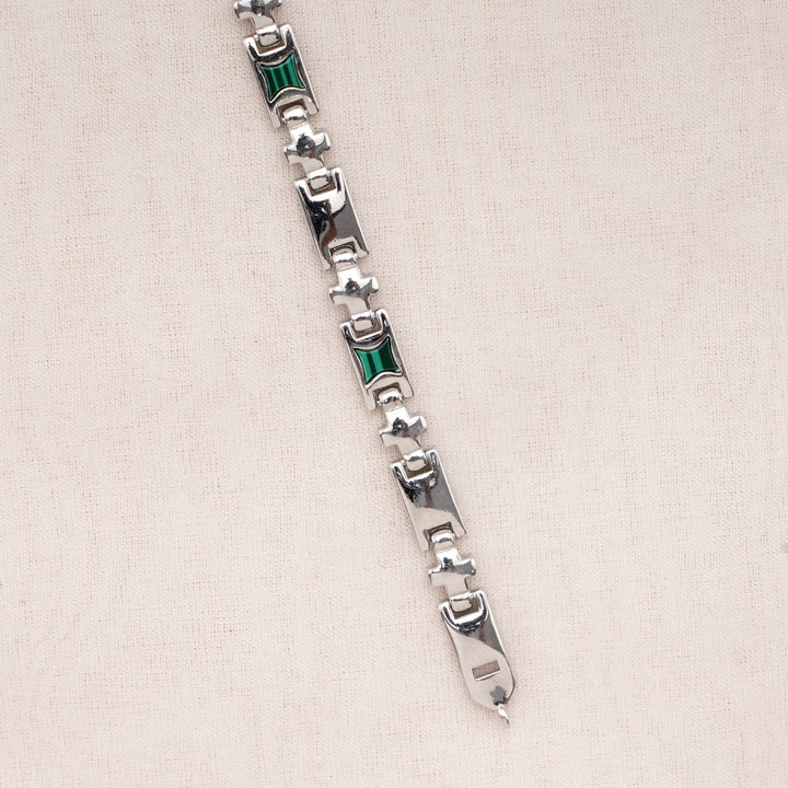 Green Lock Men's Bracelet