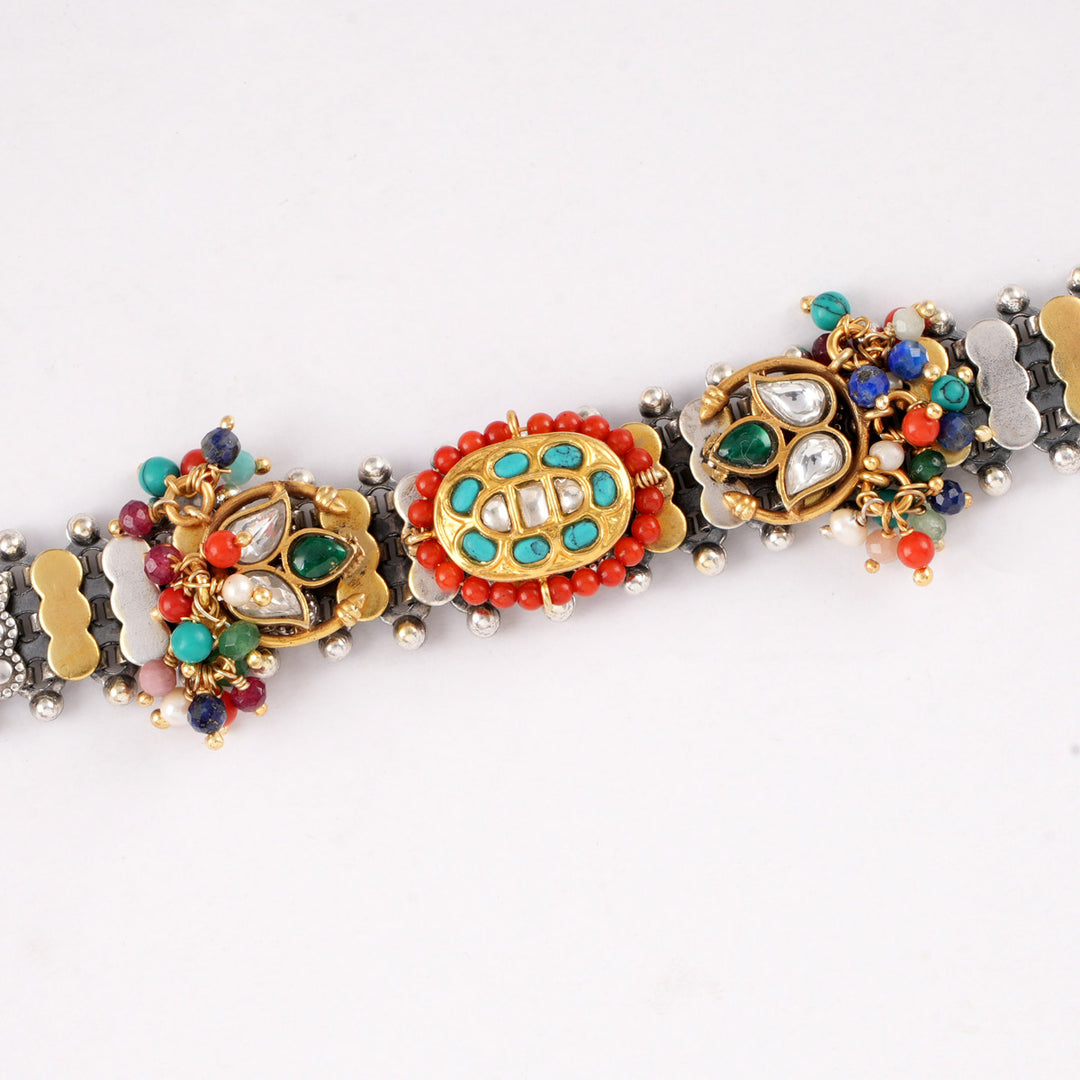 Gypsy Glow Oxidised Bracelet