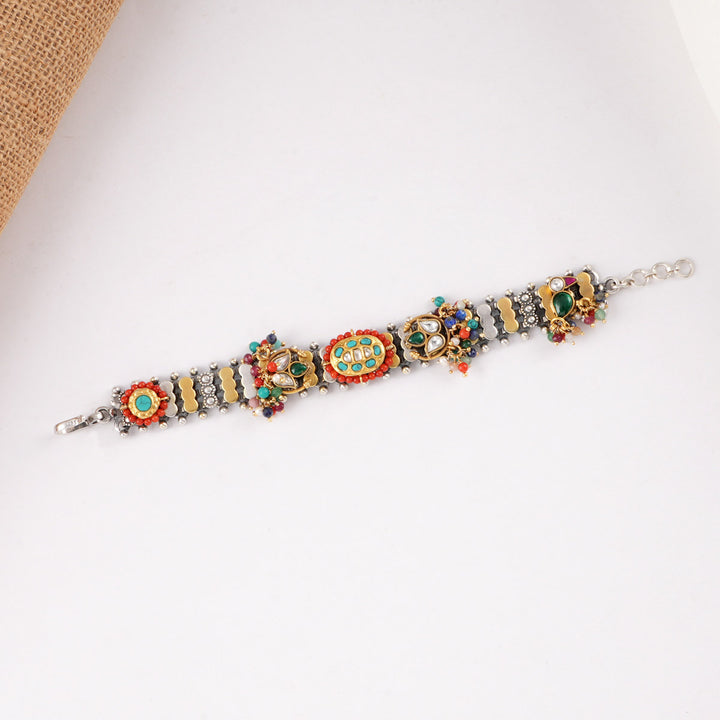 Gypsy Glow Oxidised Bracelet