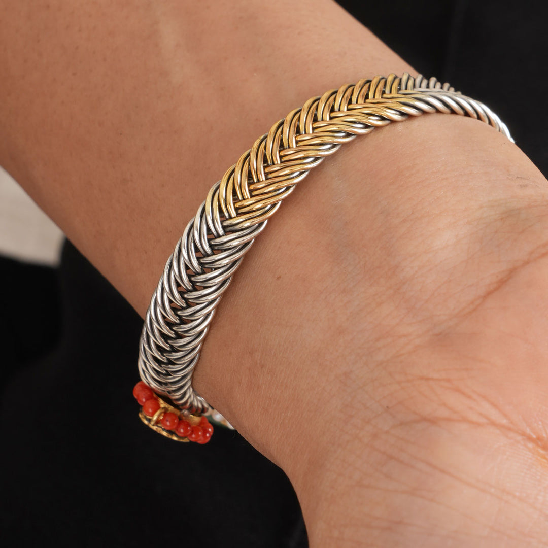 Rhythm Oxidised Bracelet