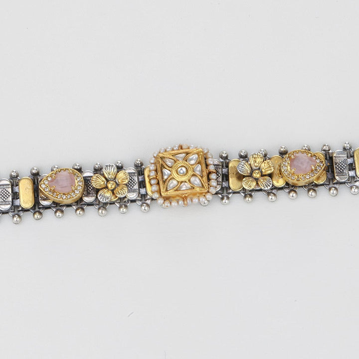 Trendy Charm Oxidised Bracelet