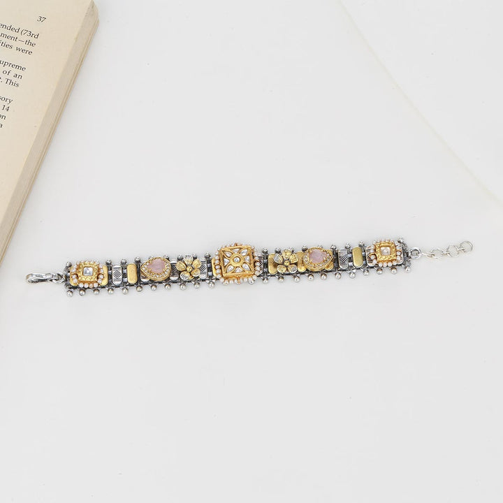 Trendy Charm Oxidised Bracelet