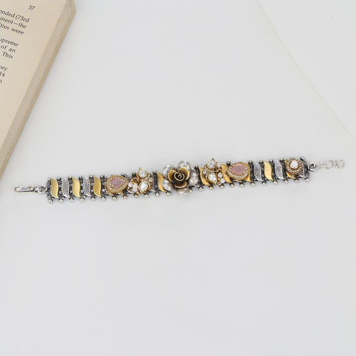 Rustic Charm Oxidised Bracelet