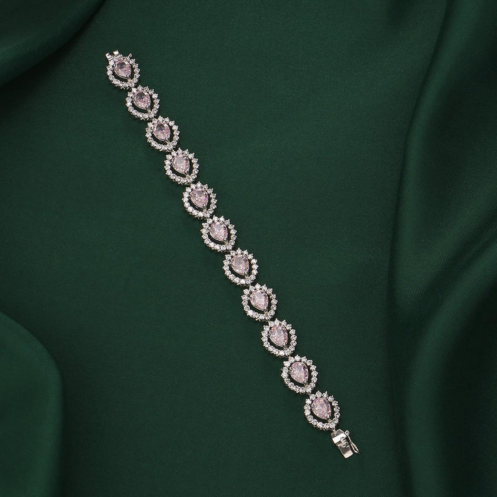 Glittering Chain Type Bracelet