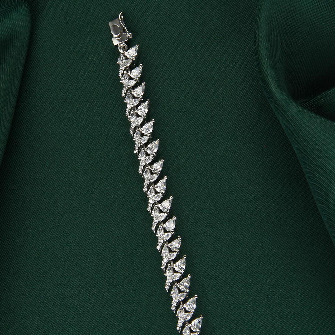 Royal Charm Chain Type Bracelet