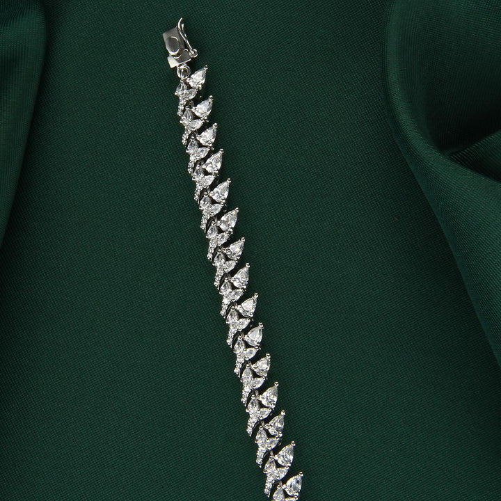 Royal Charm Chain Type Bracelet