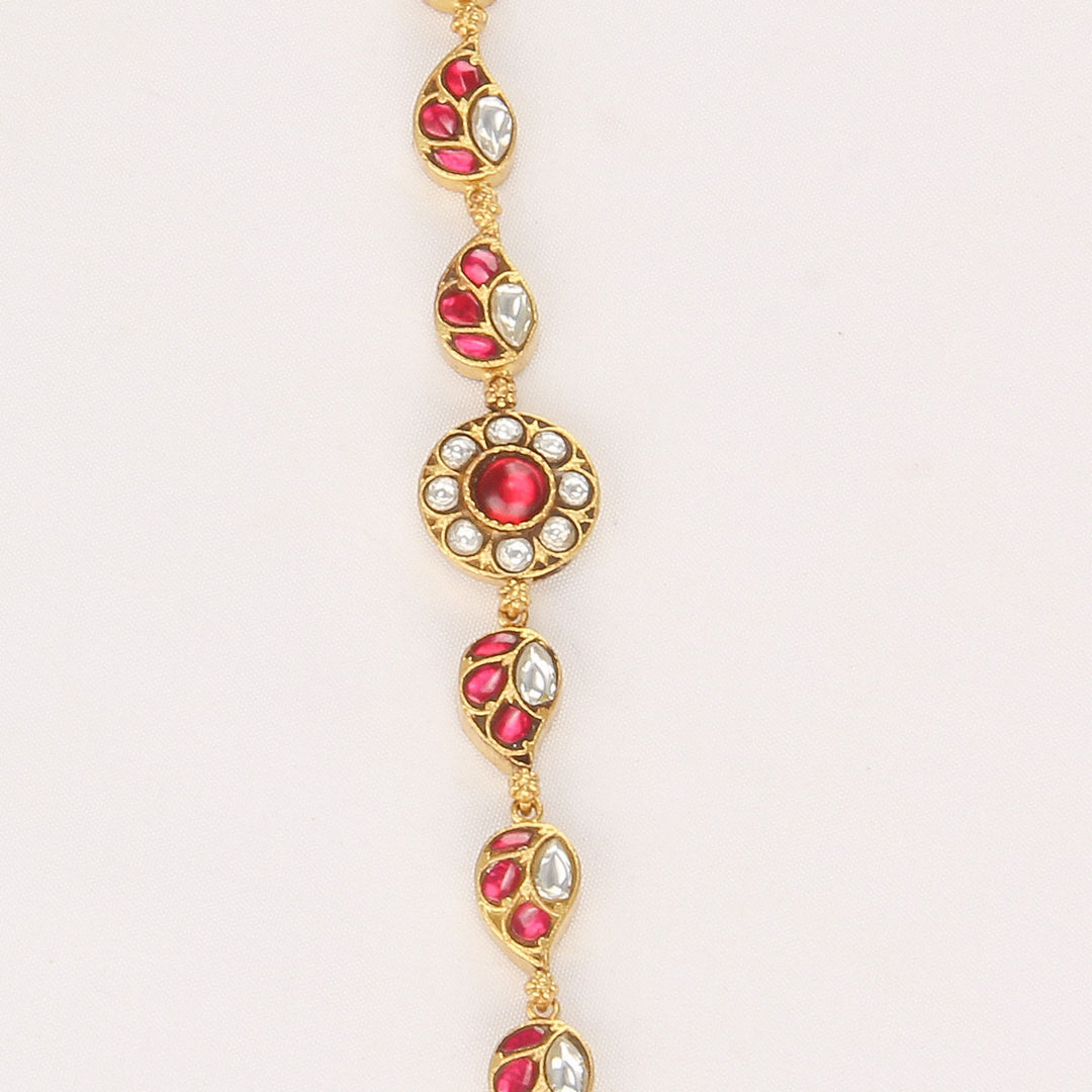 GoldenHalo Kundan Bracelet