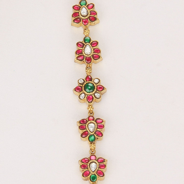 AuraSpark Kundan Bracelet