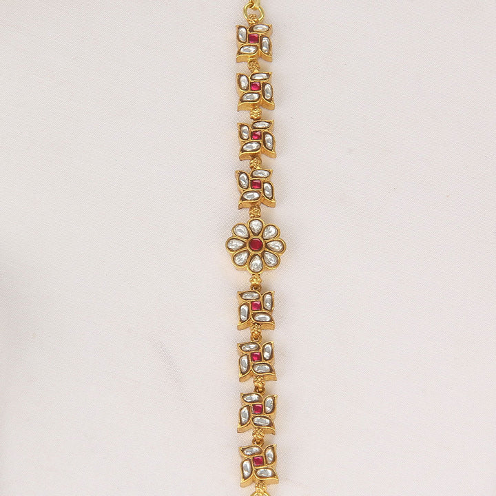 Bivathara Kundan Bracelet