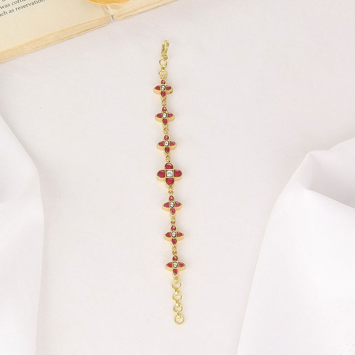 Anvikha Kundan Bracelet