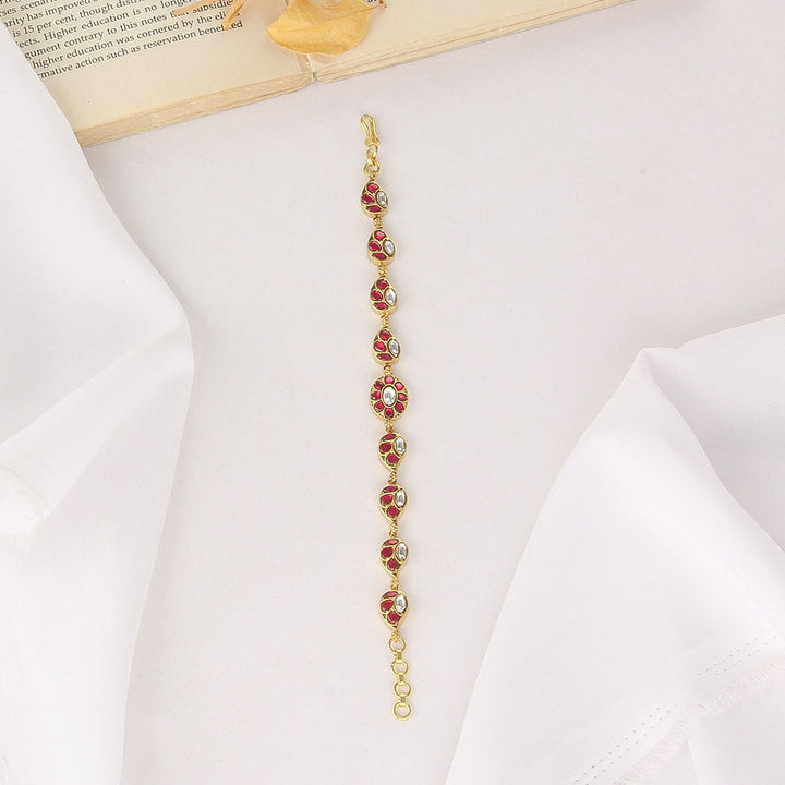 Rathika Kundan Bracelet