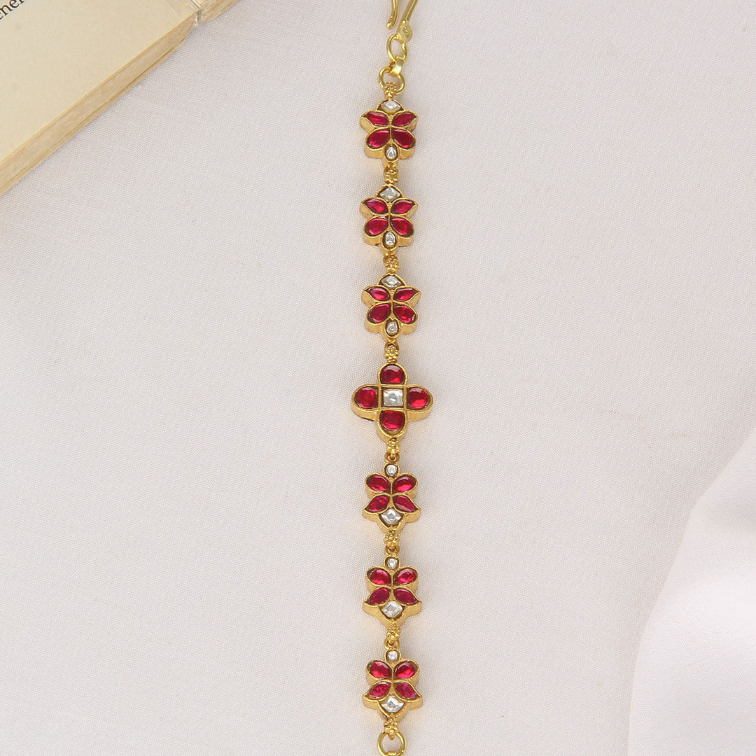 Vidhyasa Kundan Bracelet