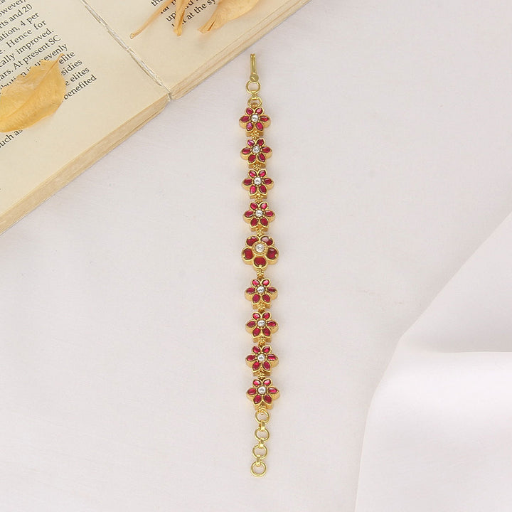 Janvika Kundan Bracelet